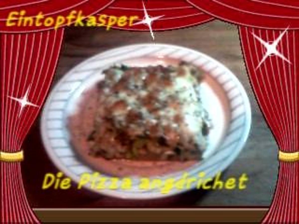 Bilder für Porree - Stielmus - Mett - Pizza a`la Jörg - Rezept