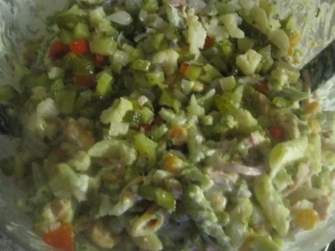 Deftiger-Würziger-Hessischer Nudelsalat - Rezept - Bild Nr. 3