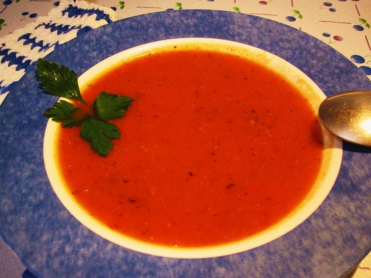 Tomatensüppchen aus frischen Tomaten - einfach - von mimi Tomatensüppchen aus frischen Tomaten - einfach - von mimi