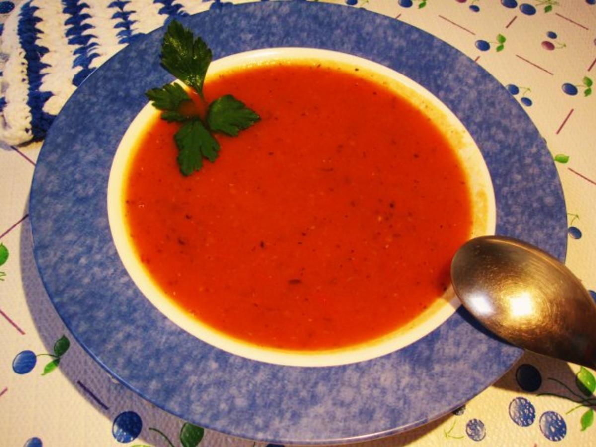 Tomatensüppchen aus frischen Tomaten - einfach - von mimi