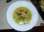 Rezept: Hähnchenbrustfilet mit Currysauce Hähnchenbrustfilet mit Currysauce - Rezept