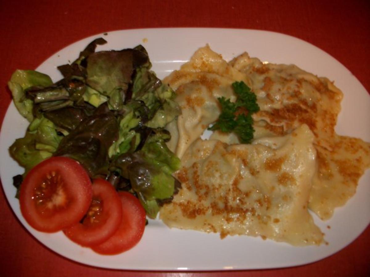 Geschmälzte Maultaschen - Rezept mit Bild - kochbar.de