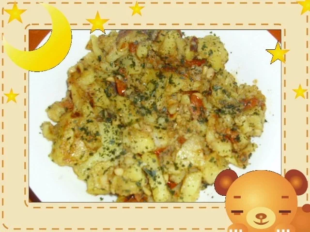 Rezept: Lauwarmer Bratkartoffelsalat Lauwarmer Bratkartoffelsalat - Rezept