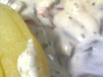 Rezept: Paprika-Avocadodip zu Folienkartoffeln Bild Nr. 2 Paprika-Avocadodip zu Folienkartoffeln - Rezept - Bild Nr. 2