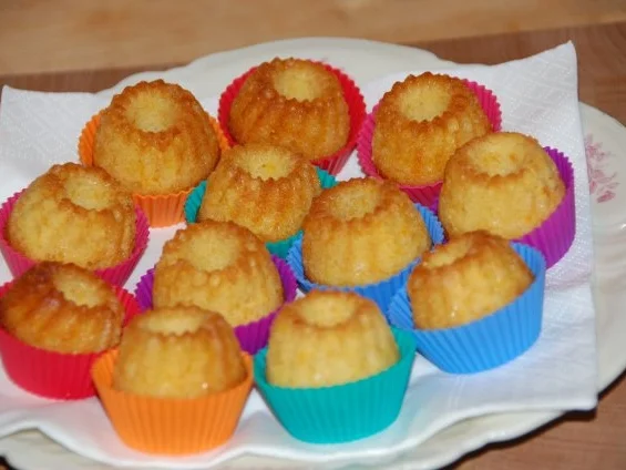 GETRÄNKTE ORANGEN - MINI - GUGELHÖPFLI - Rezept - Bild Nr. 9