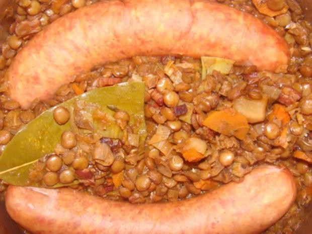 Linsenkeimlinge Rezept, Linsen Auf Salatbett Mit Champignons Und Zwiebel