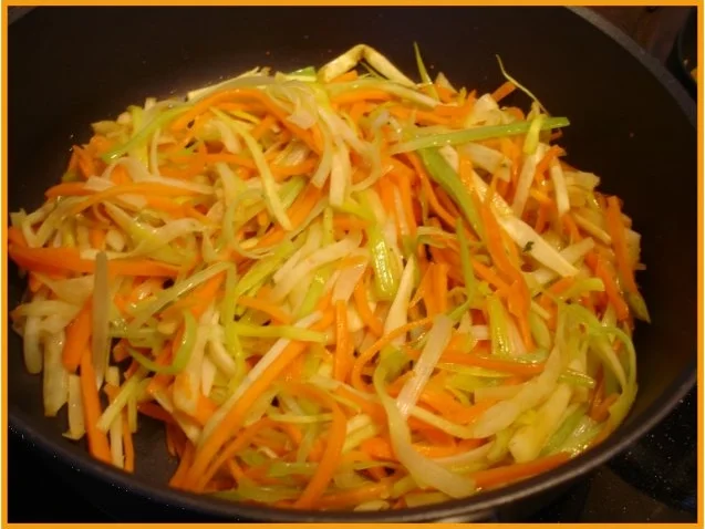 Juliennegemüse nach Mama - Rezept