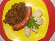 Böhmische Grieß-Mehlspatzen - Rezept