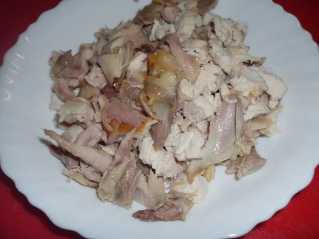 Pizza mit Hähnchen und Champignons - Rezept - Bild Nr. 5