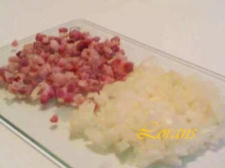 Selbstgemachtes Schweineschmalz mit Zwiebel und Speck - Rezept - kochbar.de