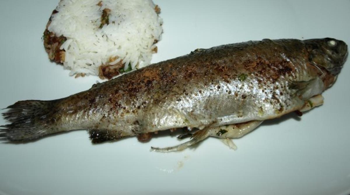 Gebackene Forelle marokkanischer Art - Rezept - kochbar.de