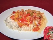 Rezept: Brasilianische Fischpfanne mit Reis (Micaela Schรคfer) Brasilianische Fischpfanne mit Reis (Micaela Schรคfer) - Rezept