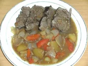 Fleisch: Lammnuss, geschmort - Rezept