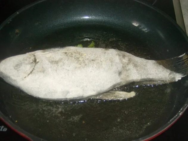 Schleie gebraten mit Petersilienkartoffeln - Rezept - Bild Nr. 5