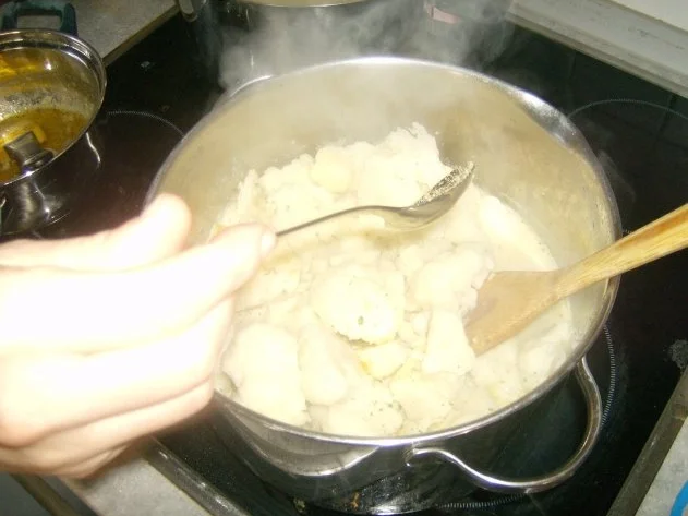 Rezept: Blumenkohlgemüse Bild Nr. 4 Blumenkohlgemüse - Rezept - Bild Nr. 4