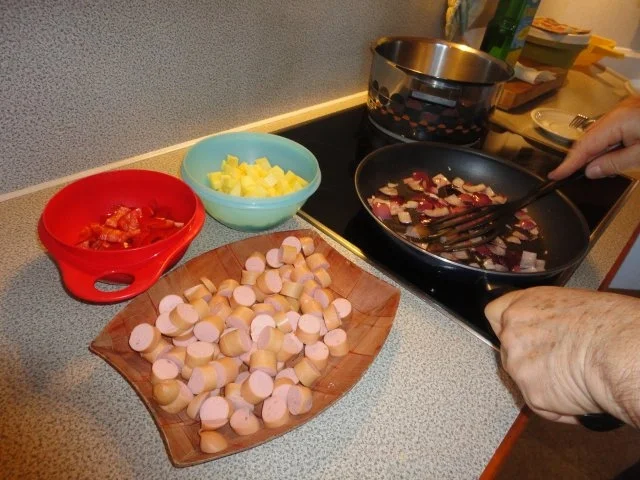 Käferbohnen-Würstel-Eintopf - Rezept - Bild Nr. 4