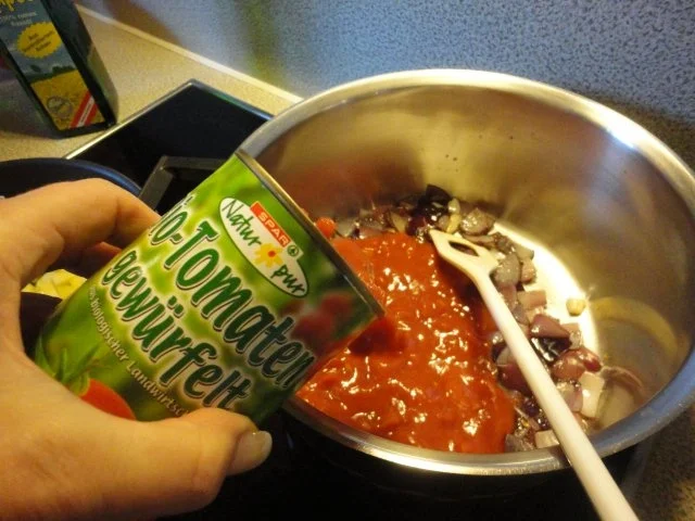 Käferbohnen-Würstel-Eintopf - Rezept - Bild Nr. 5