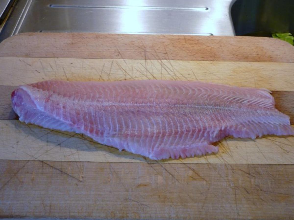 Mal wieder Fisch an Grünfutter........ - Rezept - Bild Nr. 2