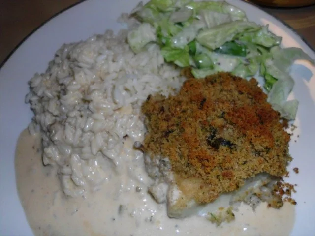 Rezept: Fischfilet mit Würzhaube Bild Nr. 2 Fischfilet mit Würzhaube - Rezept - Bild Nr. 2