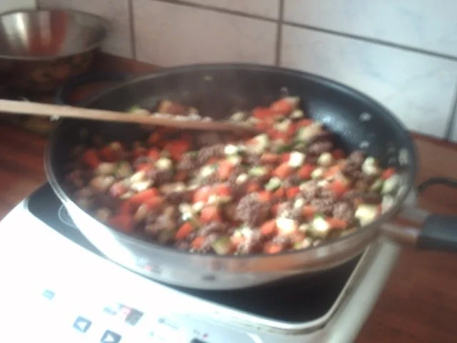 Hack - Zucchini - Paprika - Baguette - Rezept - Bild Nr. 6