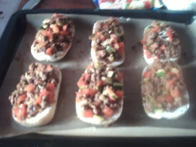 Hack - Zucchini - Paprika - Baguette - Rezept - Bild Nr. 7