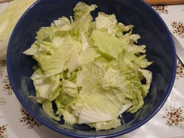 schneller Chinakohlsalat - Rezept