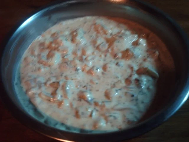 Rezept: Matjessalat a´la Jörg mit Anabelle ( die ersten neuen Kartoffeln aus Zypern ) Bild Nr. 6 Matjessalat a´la Jörg mit Anabelle ( die ersten neuen Kartoffeln aus Zypern ) - Rezept - Bild Nr. 6