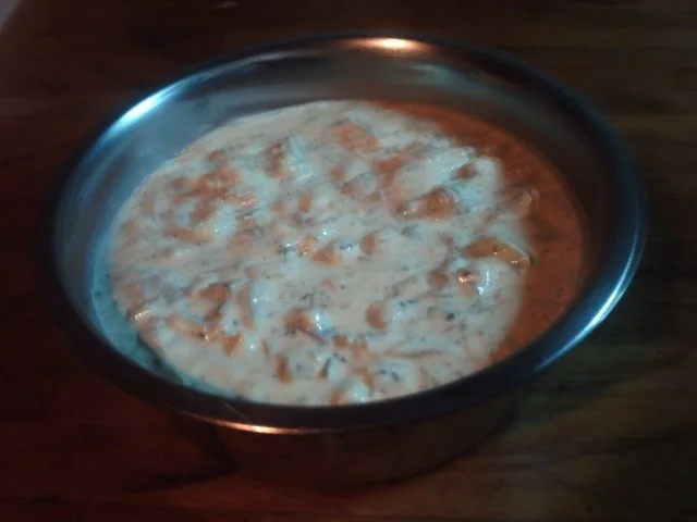 Rezept: Matjessalat a´la Jörg mit Anabelle ( die ersten neuen Kartoffeln aus Zypern ) Bild Nr. 7 Matjessalat a´la Jörg mit Anabelle ( die ersten neuen Kartoffeln aus Zypern ) - Rezept - Bild Nr. 7