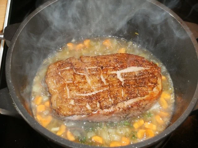 Rezept: Fleisch: Entenbrust mit pikanter Orangensauce Bild Nr. 5 Fleisch: Entenbrust mit pikanter Orangensauce - Rezept - Bild Nr. 5