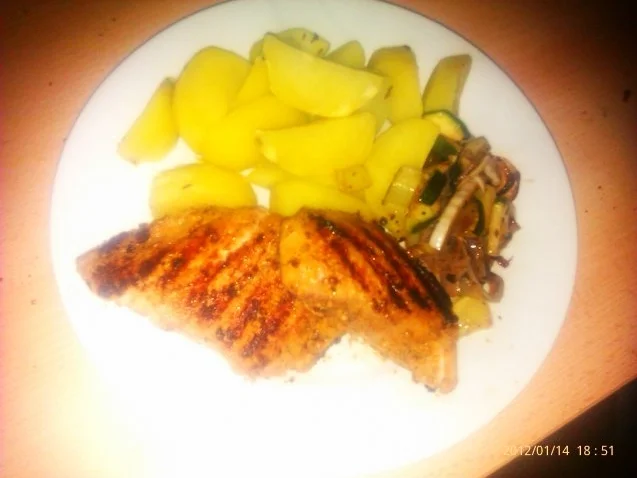 Gegrillter Wels in einer besonderen Marinade - Rezept