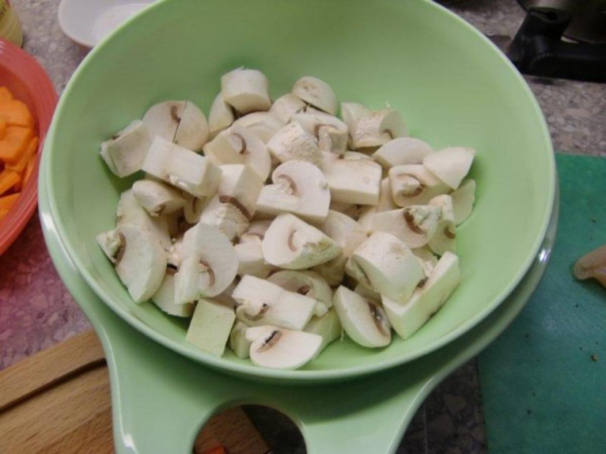 Hähnchenbrustfilet auf beschwipstes Gemüse - Rezept - Bild Nr. 8