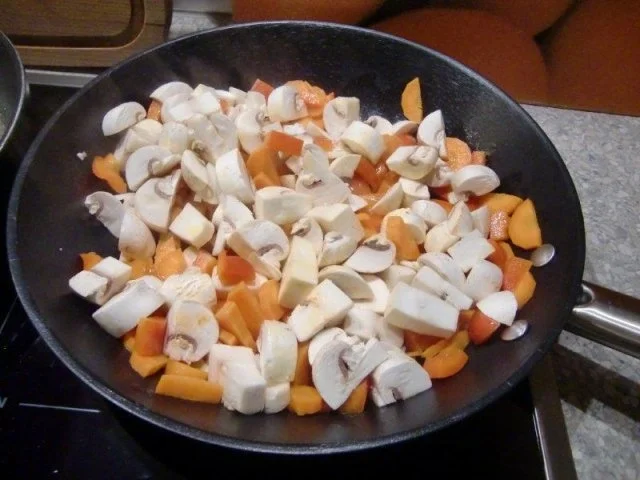 Hähnchenbrustfilet auf beschwipstes Gemüse - Rezept - Bild Nr. 11