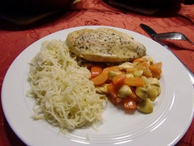 Hähnchenbrustfilet auf beschwipstes Gemüse - Rezept - Bild Nr. 12