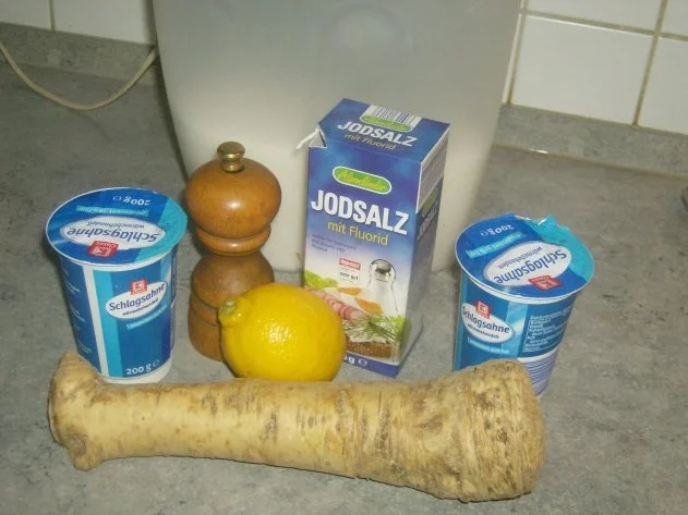 Rezept: Sahnemeerretich selbergmacht Bild Nr. 2 Sahnemeerretich selbergmacht - Rezept - Bild Nr. 2