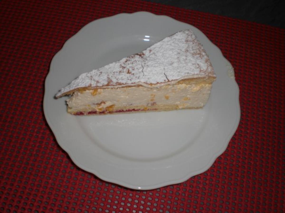 Bilder für Käsesahnetorte mit Mandarinen - Rezept