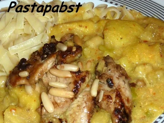 Rezept: Asia Ananas-Mango-Wok Bild Nr. 6 Asia Ananas-Mango-Wok - Rezept - Bild Nr. 6