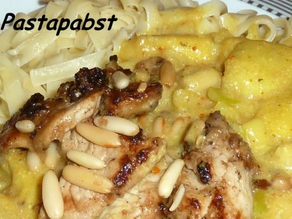 Rezept: Asia Ananas-Mango-Wok Asia Ananas-Mango-Wok - Rezept