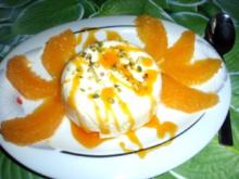 Dessert: Orangen Panna Cotta - Rezept