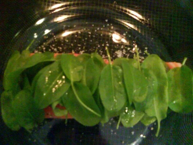 Rezept: Lachs mit Sauerampfer-Erdnusskruste Bild Nr. 3 Lachs mit Sauerampfer-Erdnusskruste - Rezept - Bild Nr. 3