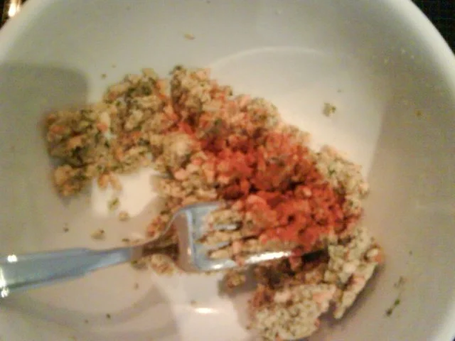 Rezept: Lachs mit Sauerampfer-Erdnusskruste Bild Nr. 4 Lachs mit Sauerampfer-Erdnusskruste - Rezept - Bild Nr. 4