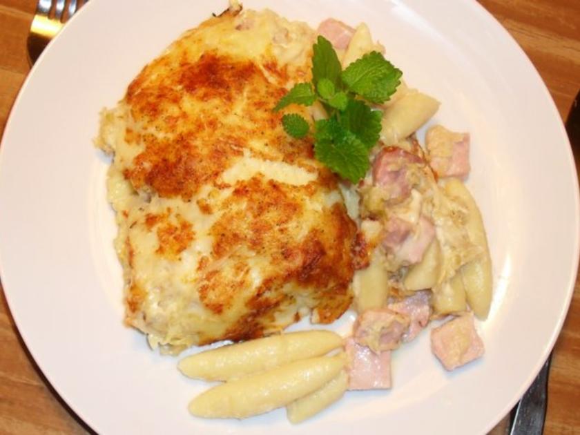 Schupfnudelauflauf mit Schupfnudeln und Sauerkraut - Rezept mit Bild ...