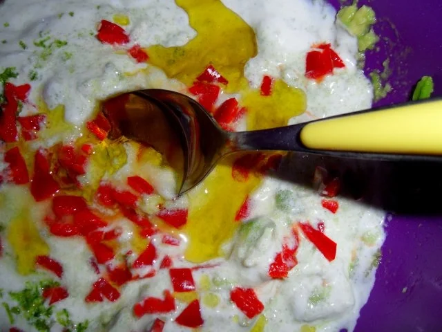 Rezept: Pasta mit Avocado-Limetten-Sauce Bild Nr. 4 Pasta mit Avocado-Limetten-Sauce - Rezept - Bild Nr. 4