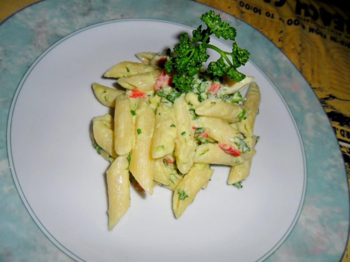 Pasta mit Avocado-Limetten-Sauce - Rezept - Bild Nr. 7