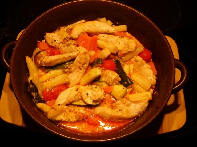 Hähnchen-Gemüse-Topf - Rezept
