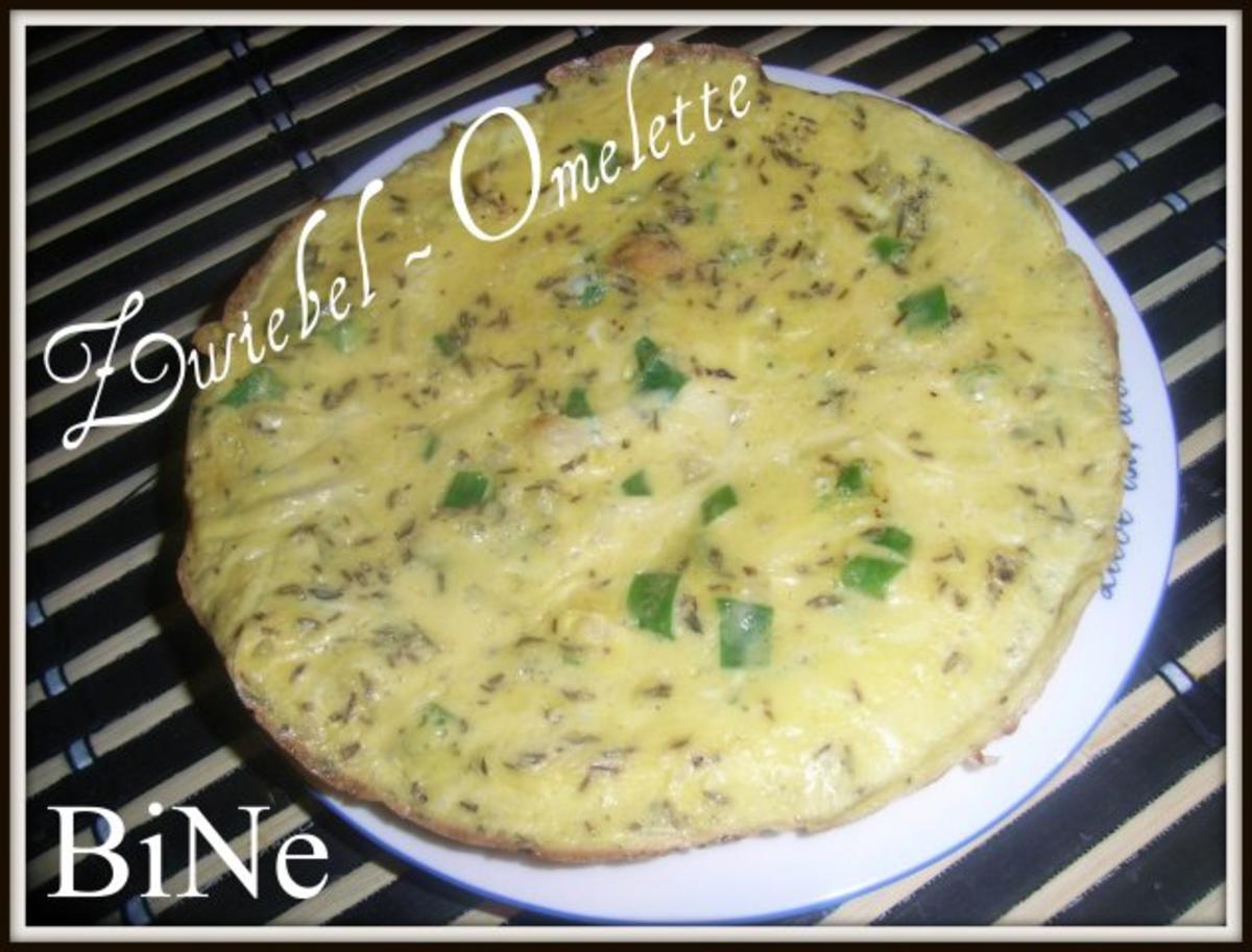 BiNe` S ZWIEBEL - OMELETTE - Rezept