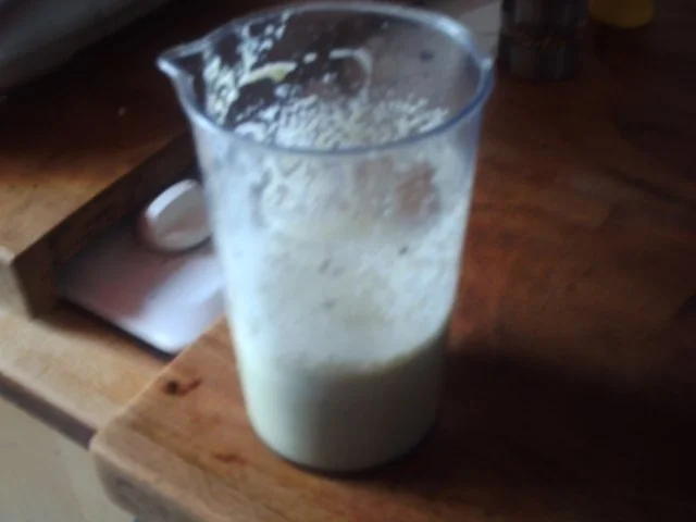 Rezept: Feldsalat mit Oma´s weißer Sauce Bild Nr. 4 Feldsalat mit Oma´s weißer Sauce - Rezept - Bild Nr. 4