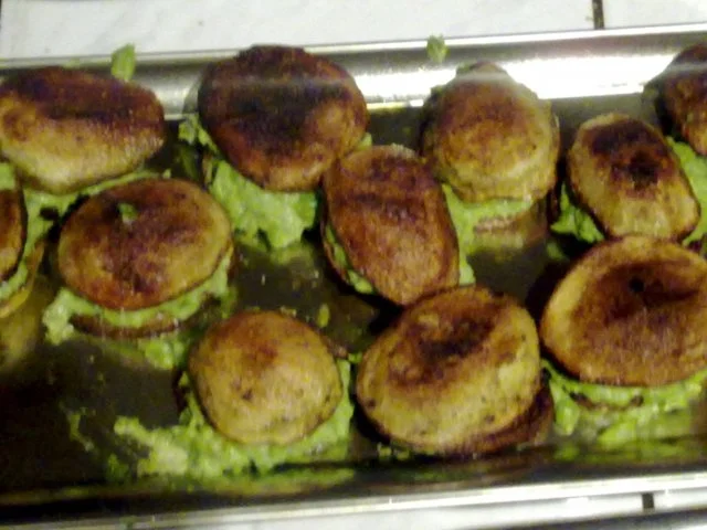 Belegte Röstkartoffeln mit Jägerfilet - Rezept - Bild Nr. 2