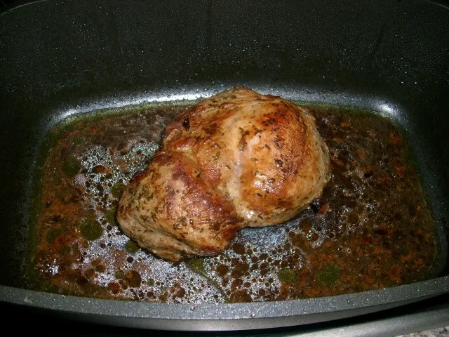 Lammbraten auf mediterranem Gemüsebett>> - Rezept - Bild Nr. 4