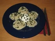 Pelmeni mit (Pilzfüllung) - Rezept