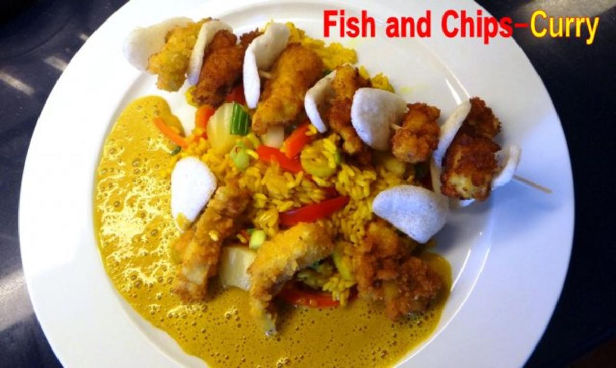 Fish and Chips-Curry - Rezept